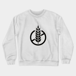 No Gluten Sign Crewneck Sweatshirt